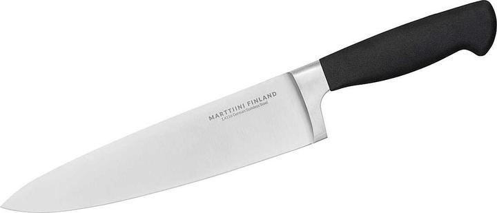 Marttiini KIDE chef's knife, large, steel 1.4116, forged, satin-finish blade, Santoprene handle (20.20 cm)
