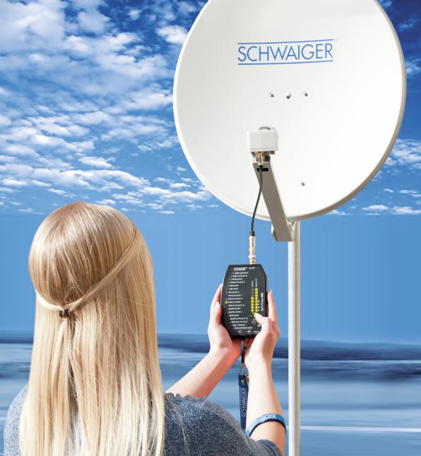 Actual product image Schwaiger SF 9002 SET SAT-Finder HD in case incl. mounting accessories - Satfinder (Measurement technology)