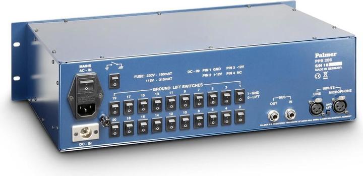 Actual product image Palmer Audio PB 20 S Press splitter 10 (Splinters)