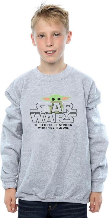 Immagine prodotto Star Wars The Mandalorian The Child Strong Felpa Ragazzi (128)