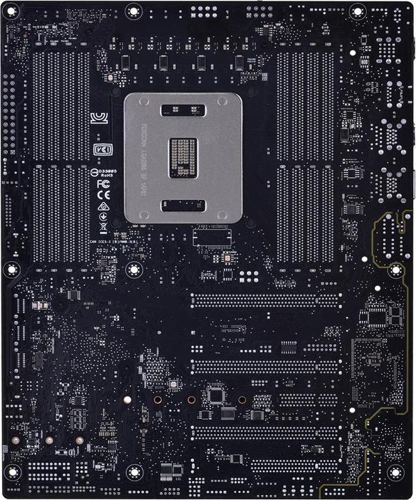 Actual product image ASUS Płyta Serwerowa WS C242 DCSocket LGA2066 socket C422 8DIMM 4PCIe 6SATA 1M2(2280) 1*Intel (LGA 2066, Intel C422, ATX)