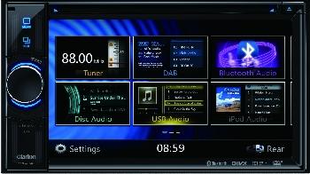 Actual product image Clarion Vx404e