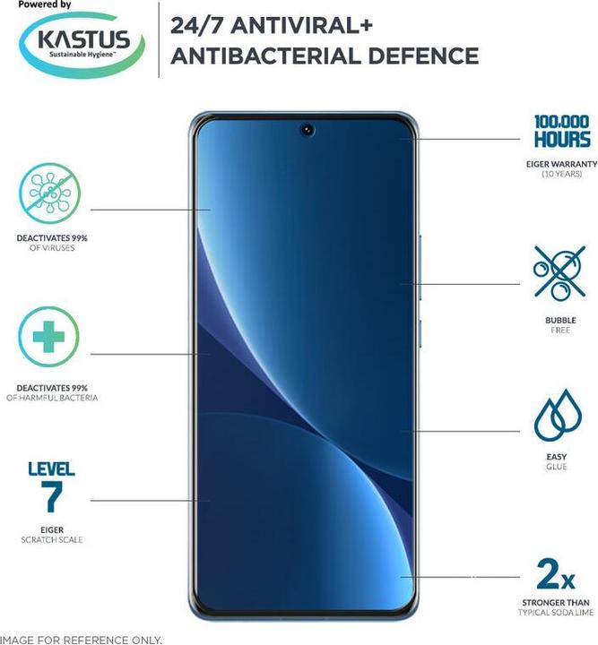 Produktbild Eiger Mountain Glass Clear Edge (1 Stück, Xiaomi 12, Xiaomi 12X)