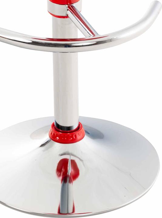 Actual product image CLP Set of 2 bar stools Saddle, red