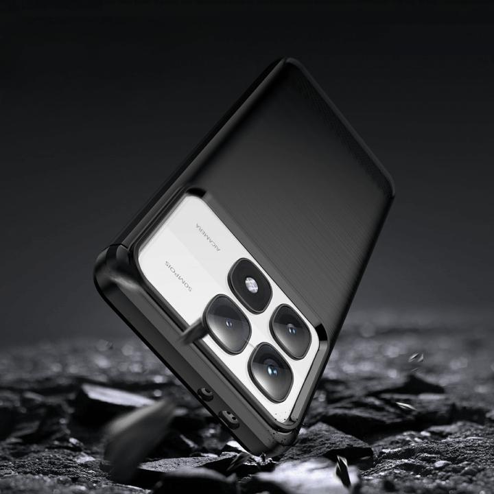 Image du produit Cover-Discount Xiaomi 14T Pro - Coque métal look carbone (Xiaomi 14T Pro)