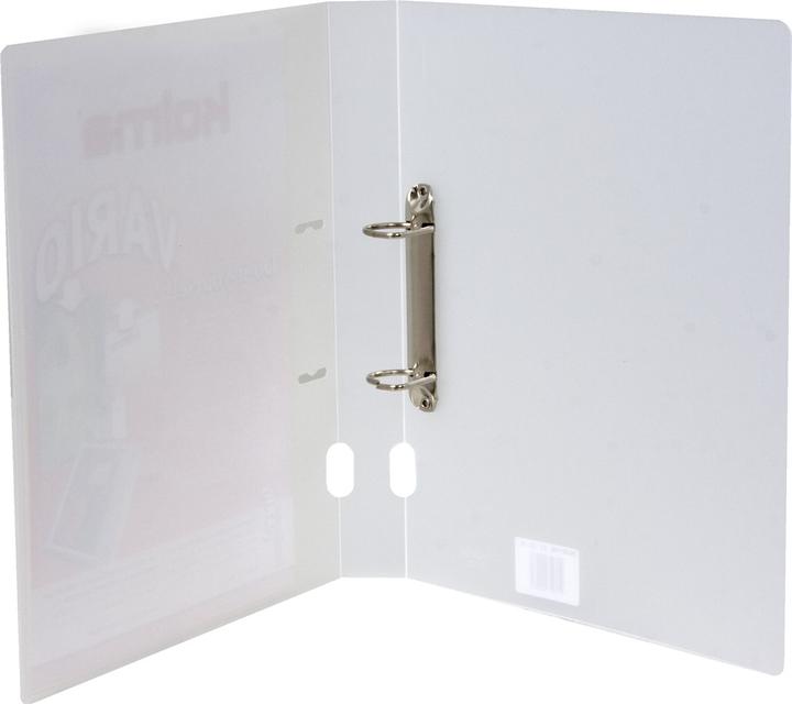Actual product image Kolma Ring binder Vario A4 2 rings filling height 2 cm colourless (A4, 29 mm, 1 Piece)