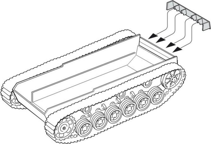 Produktbild CMK Pz.Kpfw III Correction Rear Hull Armor