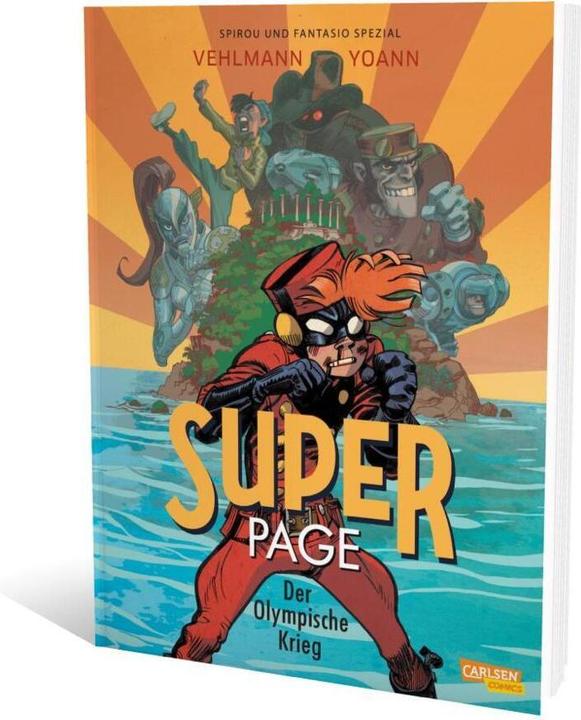 Produktbild Spirou und Fantasio Spezial 33: Der Superpage 2 (Deutsch, Fabien Vehlmann, 2021)