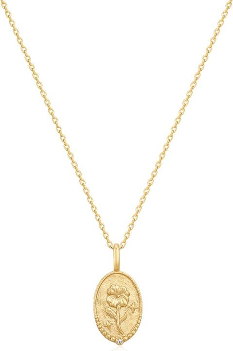 Produktbild Glanzstücke München Damen Halskette Geburtsblume Februar Veilchen - 37176 (Sterling Silber, 40 - 45 cm)