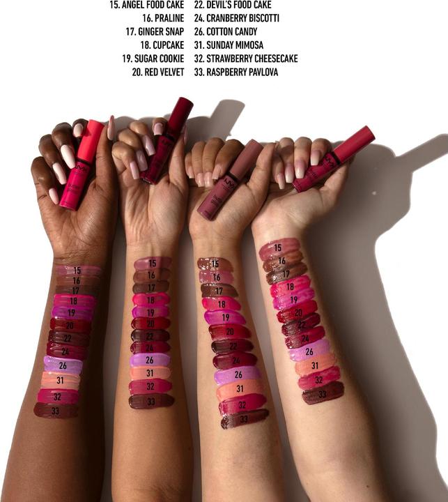Image du produit NYX Professional Make-Up Brillant au beurre (15 Gâteau de nourriture des anges)