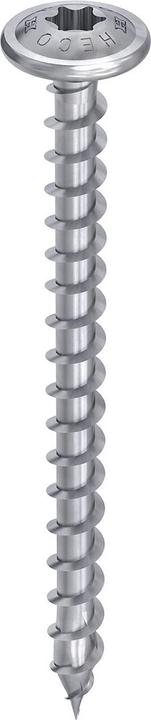 Actual product image Heco TOPIX-plus 6.0 x 50, disc head, T-Drive, variable full thread, HP-coated, 200 pieces, VAR (200 Screws per piece)