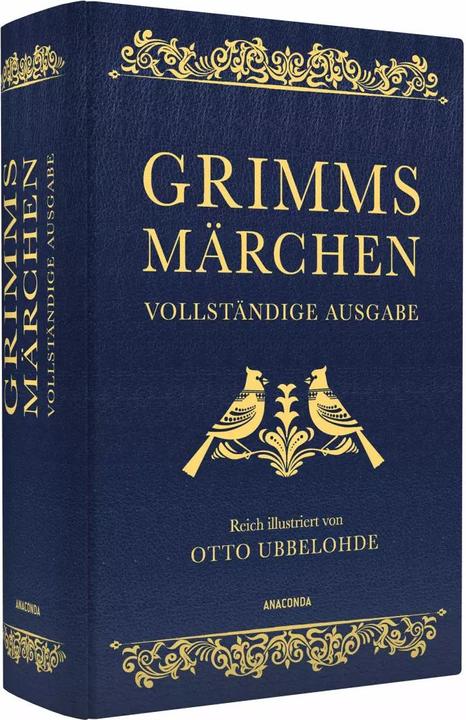 Actual product image Grimms Märchen (Cabra-Lederausgabe) (German, Jacob Grimm, William Grimm, 2016)
