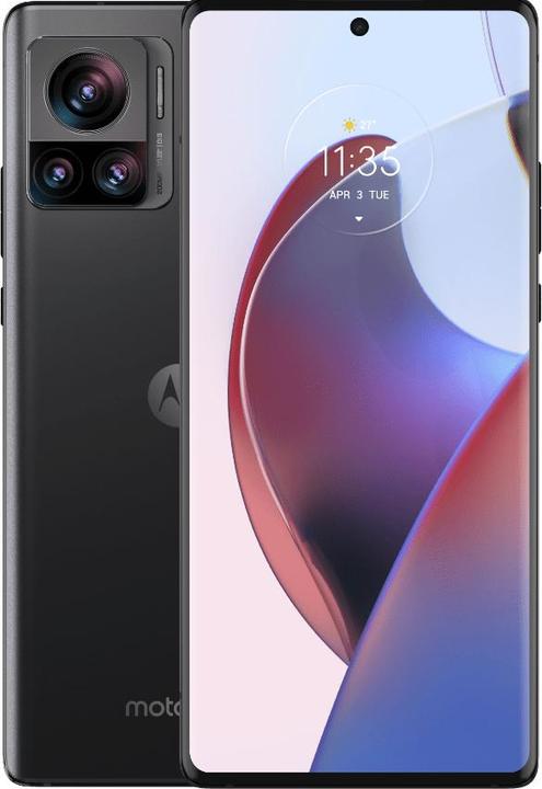 Actual product image Motorola Edge30 Ultra (256 GB, Interstellar Black, 6.67", Dual SIM, 200 Mpx, 5G)