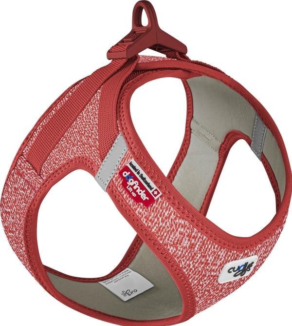 Curli Vest sele Clasp Merino Red M (M, Dog, Walks)