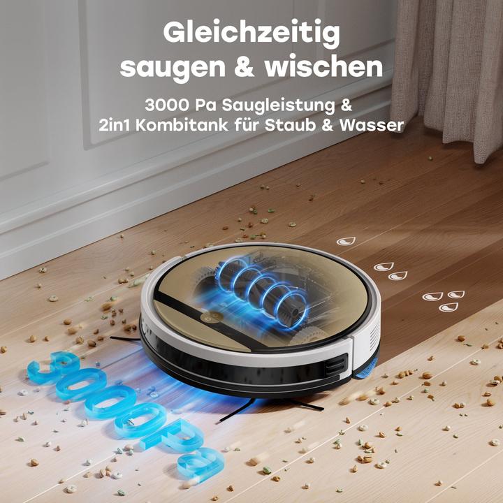Actual product image Zaco V5 Max (Vacuum mopping robot)