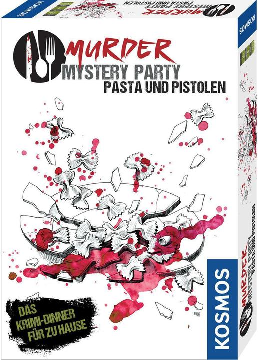 Produktbild Kosmos Murder Mystery Party - Pasta & Pistolen (Deutsch)