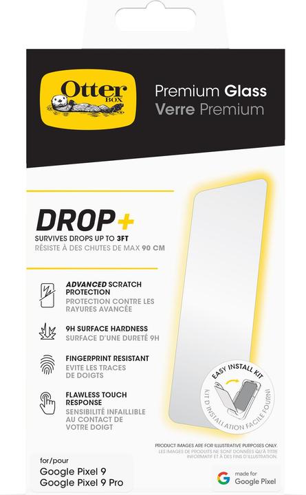 Image du produit OtterBox Premium Glass (1 pièce(s), Google Pixel 9, Google Pixel 9 Pro Fold)