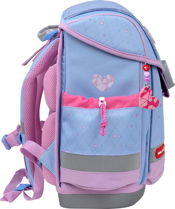 Immagine prodotto Belmil Classy Plus Schulranzen Set 5teilig mit Brustgurt Lavende (19 l)