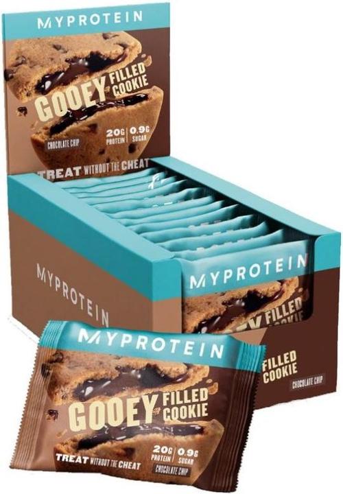 Image du produit MyProtein Biscuit fourré aux protéines (12 x 75g) (Pépites de chocolat, 12 pcs, 900 g)
