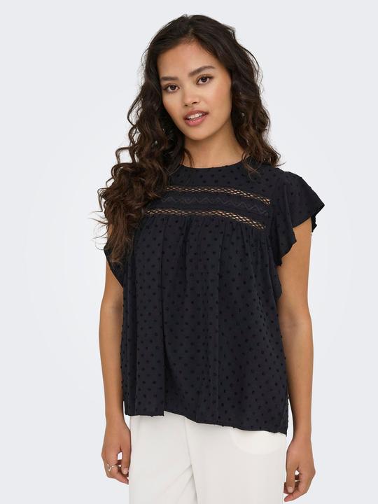 Produktbild JdY Locker geschnitten V-Ausschnitt Voluminöser Armschnitt Top Top (XL)