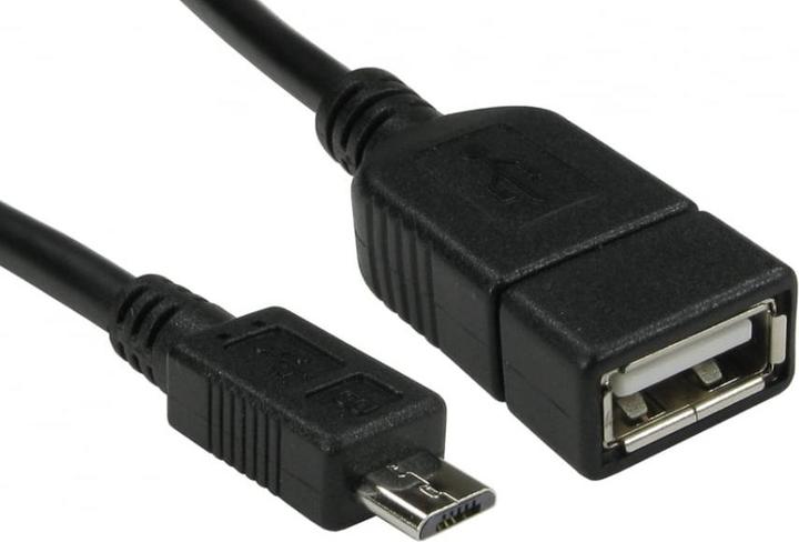 Cables Direct CDL USB2.0 Micro B M-A F OTG Cable