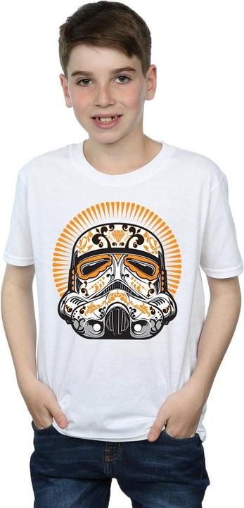 Immagine prodotto Star Wars Stormtrooper Dia De Los Muertos Maglietta Ragazzi (128)