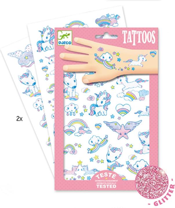 Image du produit Djeco Tatouages Licornes