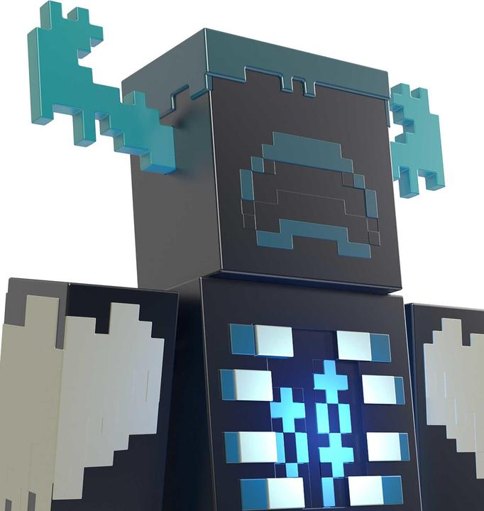 Actual product image Minecraft WARDEN Figure