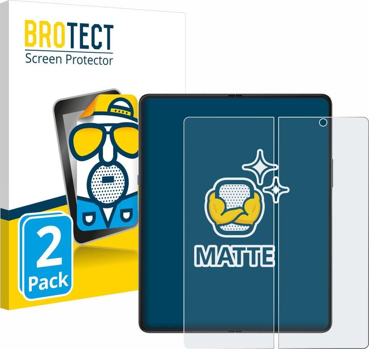 Produktbild BROTECT Entspiegelungs-Schutzfolie Displayschutz Matt (2 Stück, Samsung Galaxy Z Fold3)