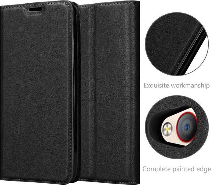 Actual product image Cadorabo Book Invisible Magnet Cover (ZTE Nubia M2 Lite)