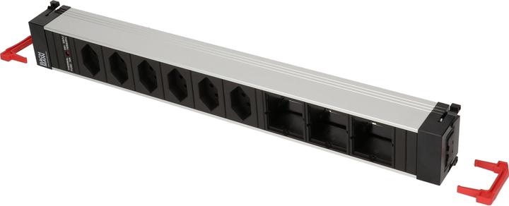 Bachmann Power strip CONFERENCE, 6x T13, 3x Custom-ABD empty (6 x, Type 13)