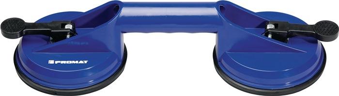 Productafbeelding Nordwest Handel AG Zuigheffer Trgf.80kg kop-D 118mm 2 koppen ABS Ku.PROMAT (80 kg)