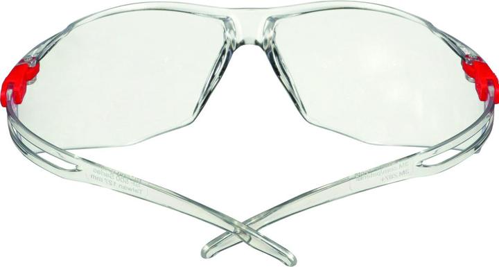 Produktbild 3M SecureFit SF501SGAF-RED Schutzbrille mit Antibeschlag-Schutz Transparent, Ora