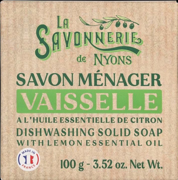 Benois Discop La Savonnerie De Nyons Dishwashing Solid Soap (100 ml)