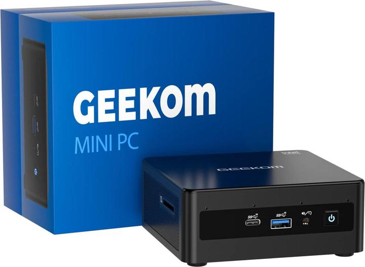 Produktbild Geekom Mini PC IT8 (i5-8259U, 16GB Ram, 512GB M.2 SSD)
