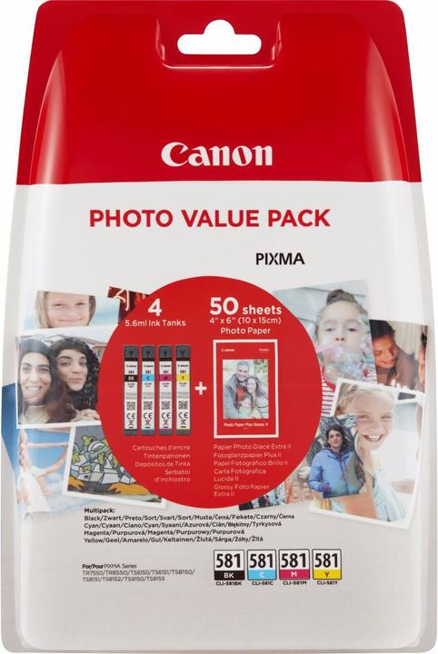 Canon CLI-581 Multipack (Color, BK)