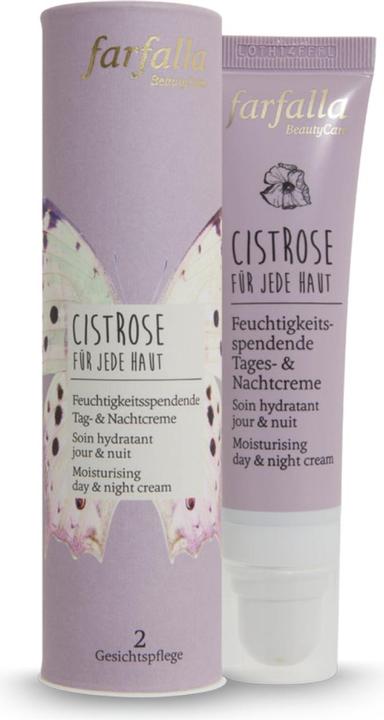 Immagine prodotto Farfalla CISTROSE Crema giorno e notte | Crema idratante (30 ml, Crema da giorno)