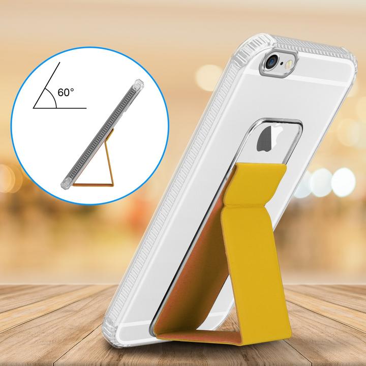 Productafbeelding Cadorabo Hoesje voor Apple iPhone 6 / 6S in TPU met houder LM167 Style (Apple iPhone 6)