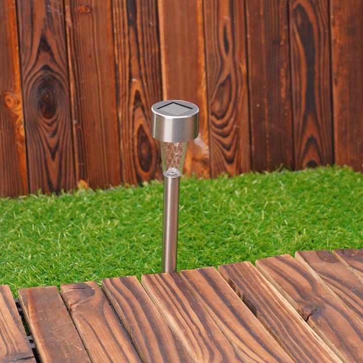 Image du produit Casativo Mini-lampe solaire LED, 32 pièces avec piquet de terre et capteur de gradation, IP44 (IP44)