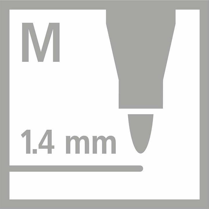 Produktbild STABILO Pen 68 Premium Metallic-Filzstift (Sortiert, 8 x)