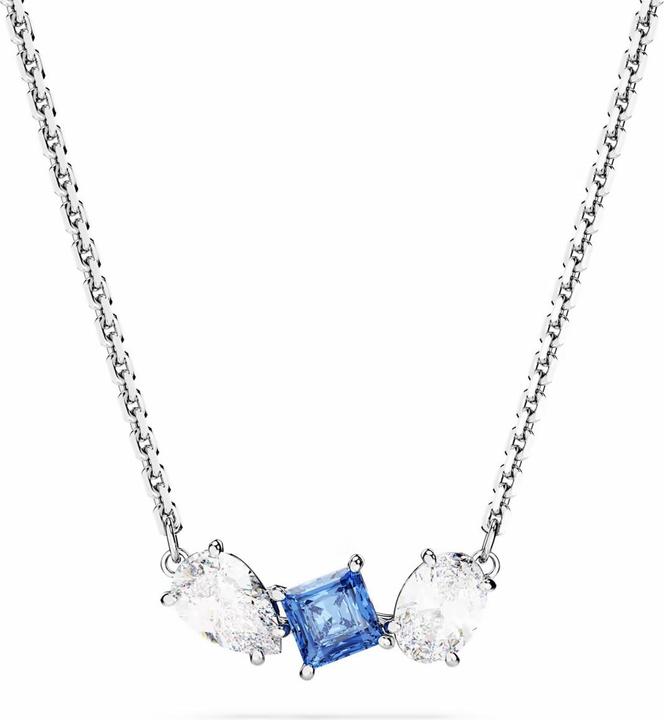 Image du produit Swarovski Mesmera Collier Différentes coupes Bleu (Métal Swarovski, 38 - 45 cm)