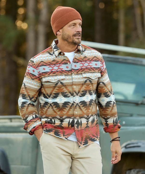 Produktbild Joe Browns Earthy Tone Aztec Long Sleeve Shirt (S)