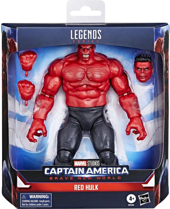 Image du produit Hasbro Captain America : Le Meilleur des mondes Marvel Legends Red Hulk