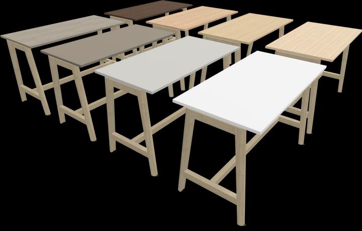 Actual product image Narbutas Nova Wood high table (140 x 70 x 90 cm)