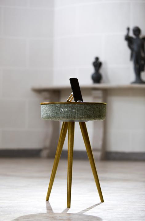 Produktbild Salora Airtable (AW) - Bluetooth Speaker - 360 Sound - Accu - 2 USB charge ) (Batteriebetrieb)