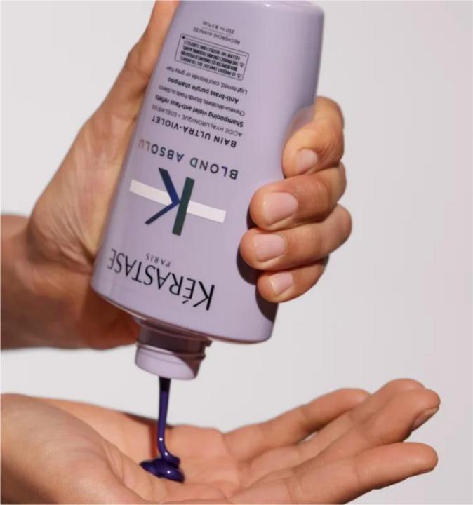 Produktbild Kérastase Blond Absolu Bain Ultra-Violet (250 ml, Flüssiges Shampoo)