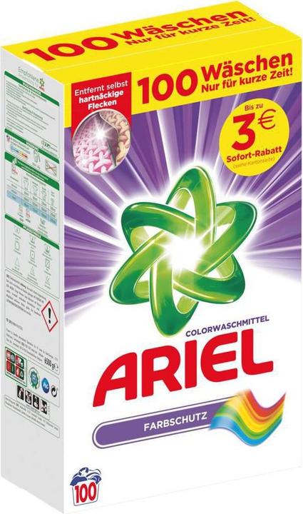 Actual product image Ariel Colour detergents (100 Washing cycles, Powder)
