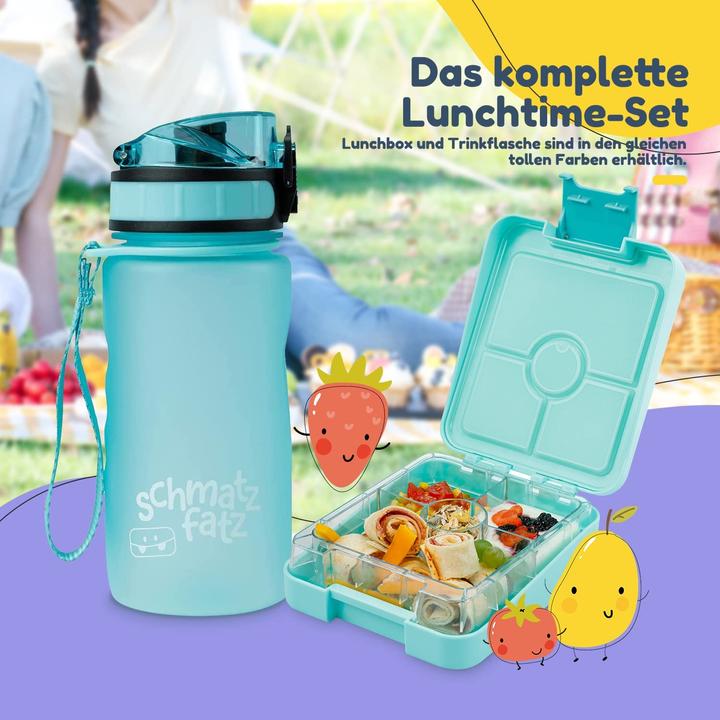 Produktbild Schmatzfatz Kinder Snackbox, Türkis