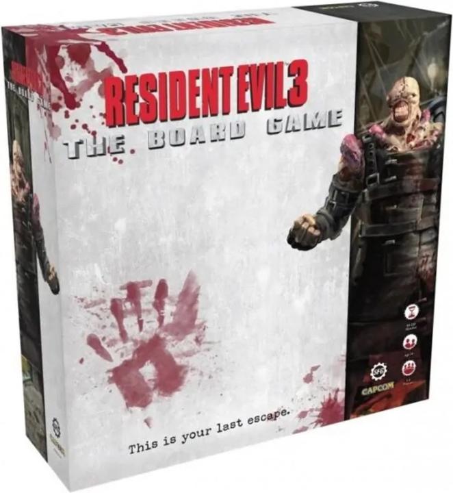 Steamforged Games Resident Evil 3: Il Gioco da Tavolo, per 1-4 giocatori (edizione EN)