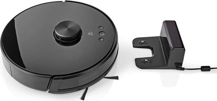 Actual product image Nedis WIFIVCL001CBK- Robotický Vysavač | Laserová navigace | Wi-Fi | Kapacita Sběrné Nádrže: 0.6 l (Vacuum mopping robot)